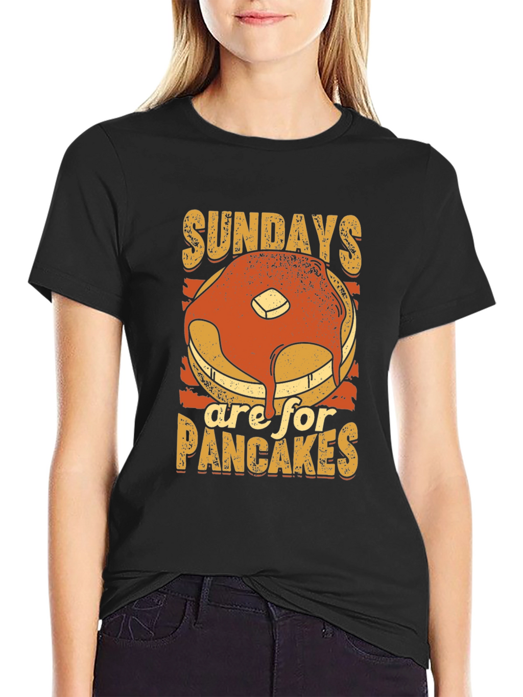 Sundays are for Pancakes Graphic T-Shirt
