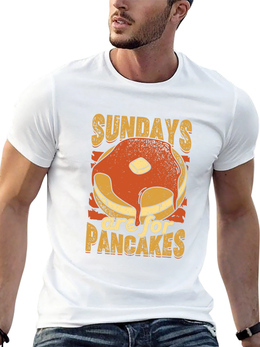 Sundays are for Pancakes Graphic T-Shirt