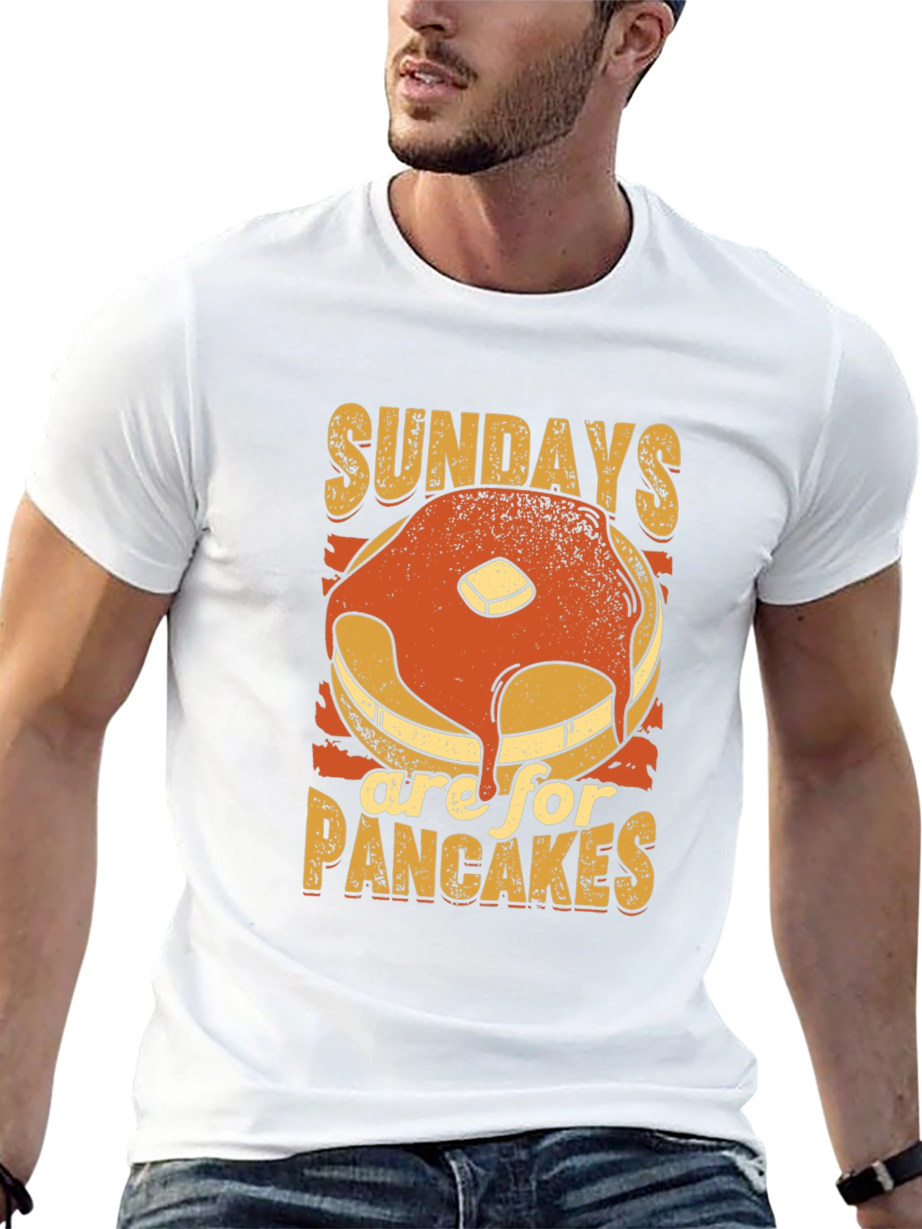 Sundays are for Pancakes Graphic T-Shirt