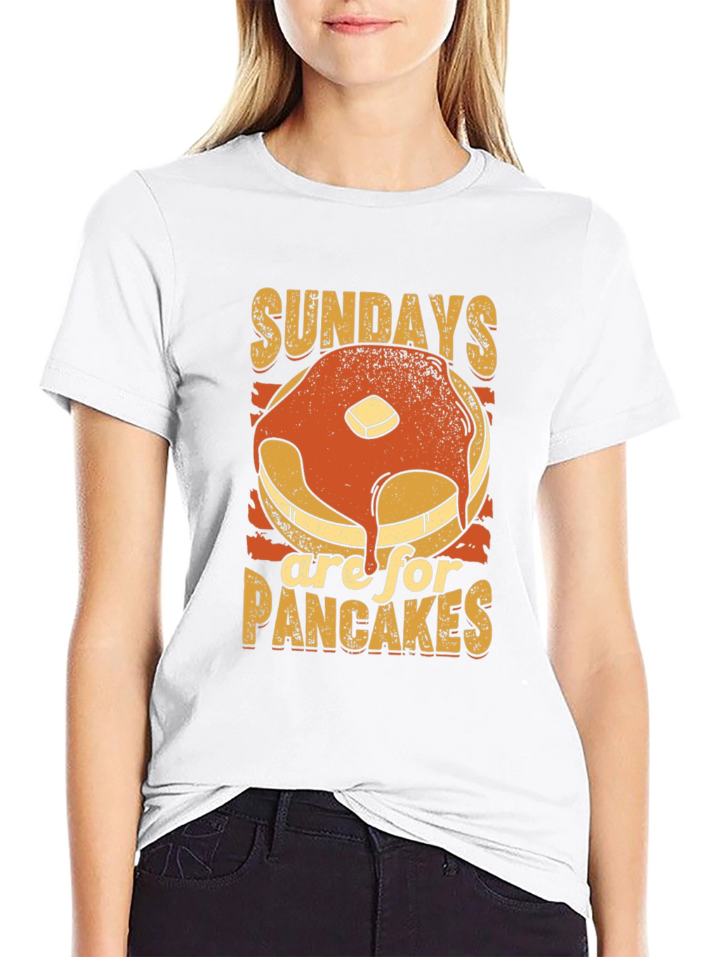Sundays are for Pancakes Graphic T-Shirt