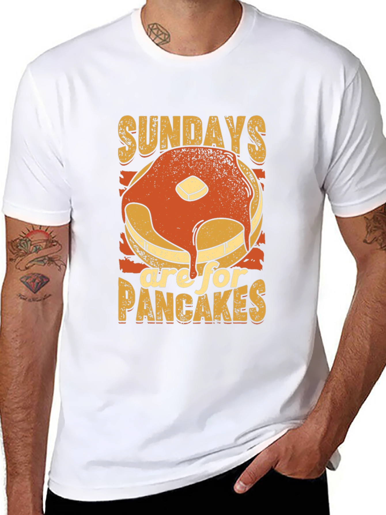 Sundays are for Pancakes Graphic T-Shirt