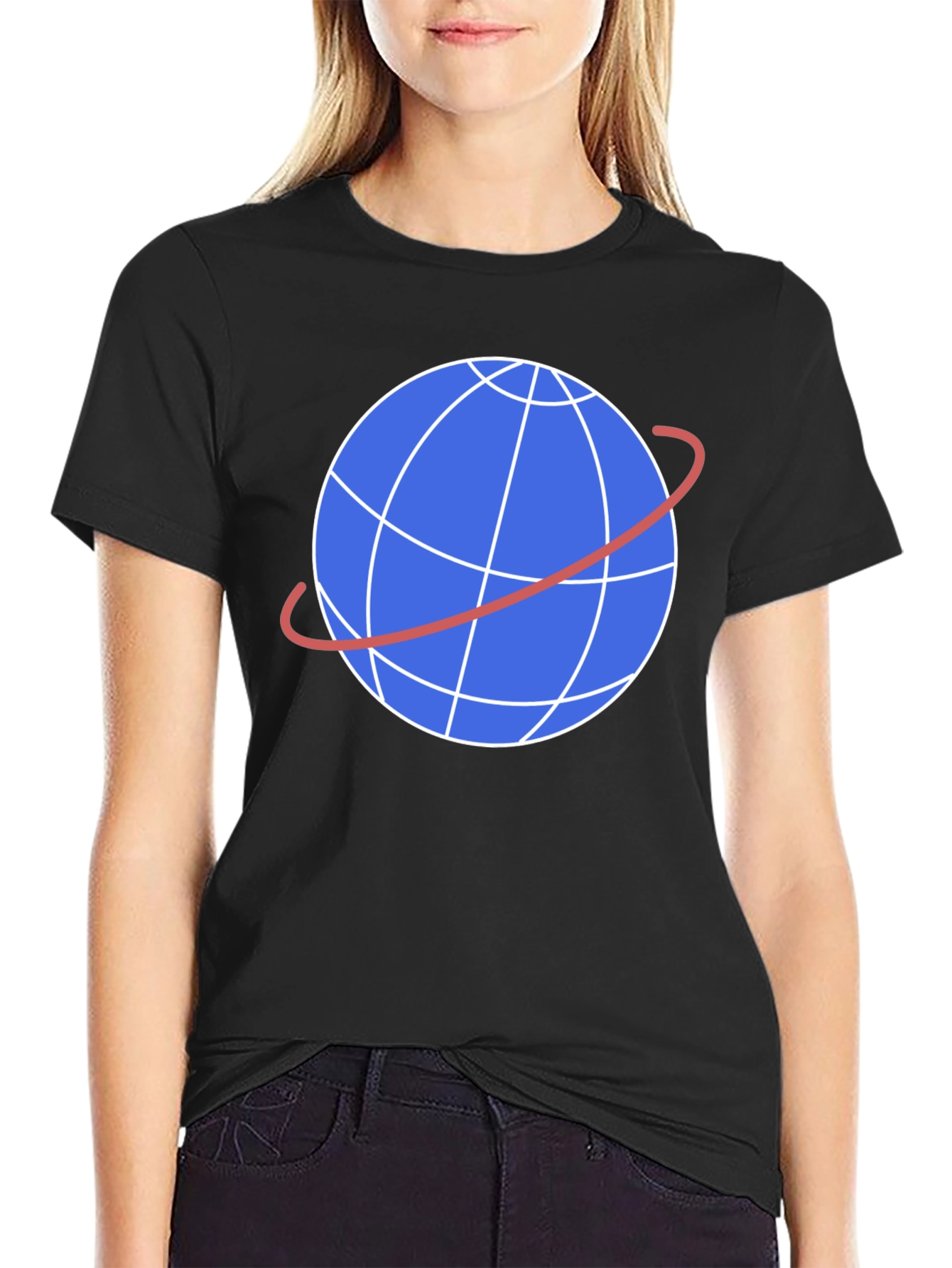 Globe Graphic Tee - Stylish Round the World T-Shirt
