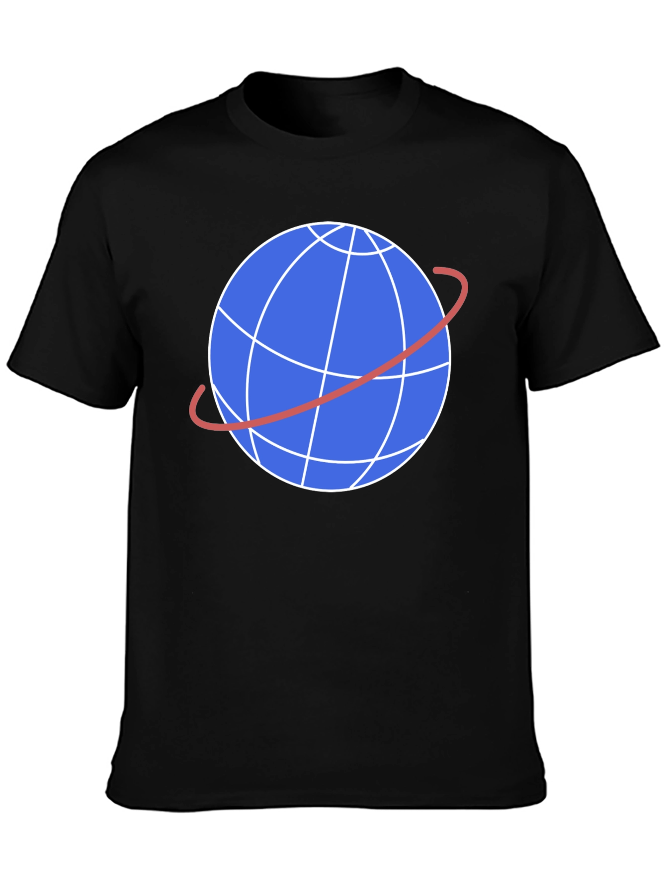 Globe Graphic Tee - Stylish Round the World T-Shirt