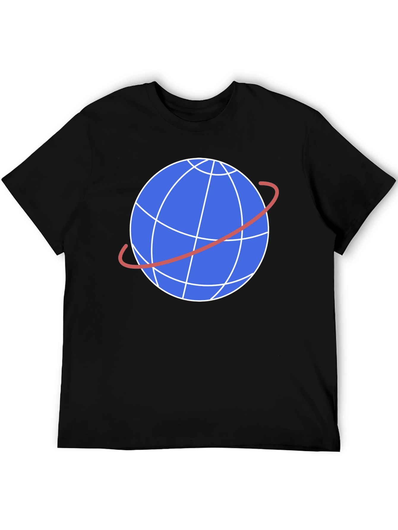 Globe Graphic Tee - Stylish Round the World T-Shirt