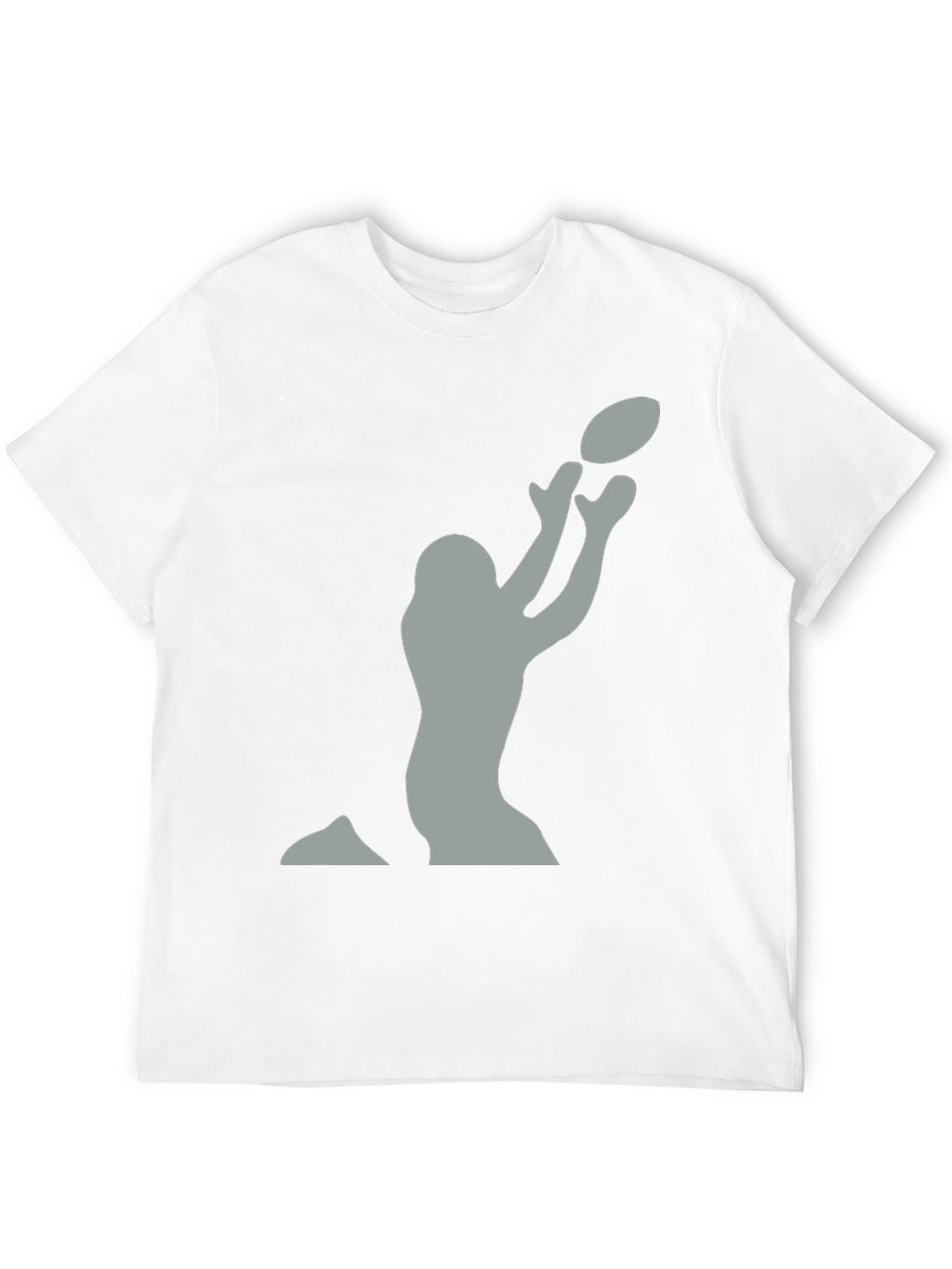 Football Player Catching T-Shirt