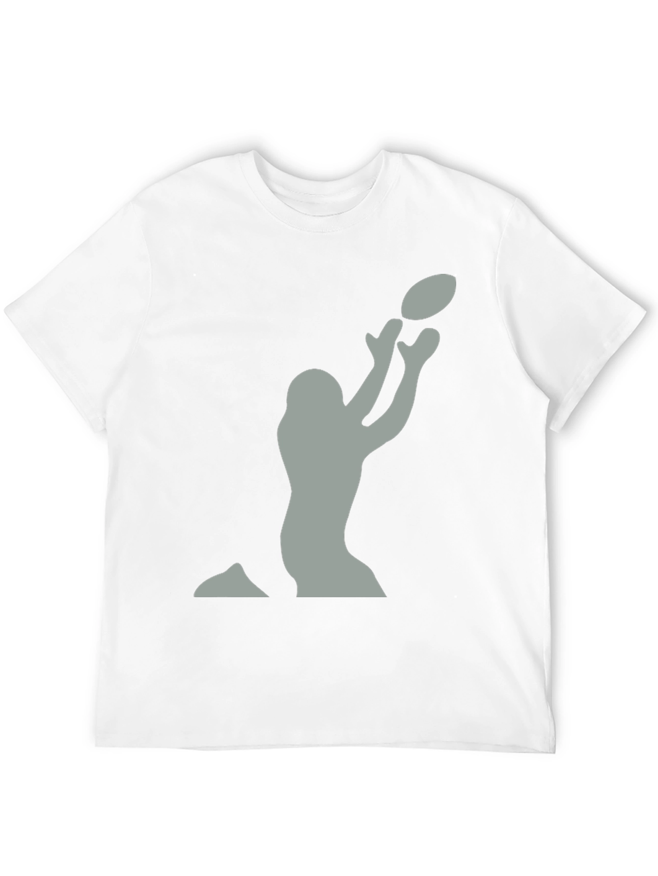 Football Player Catching T-Shirt