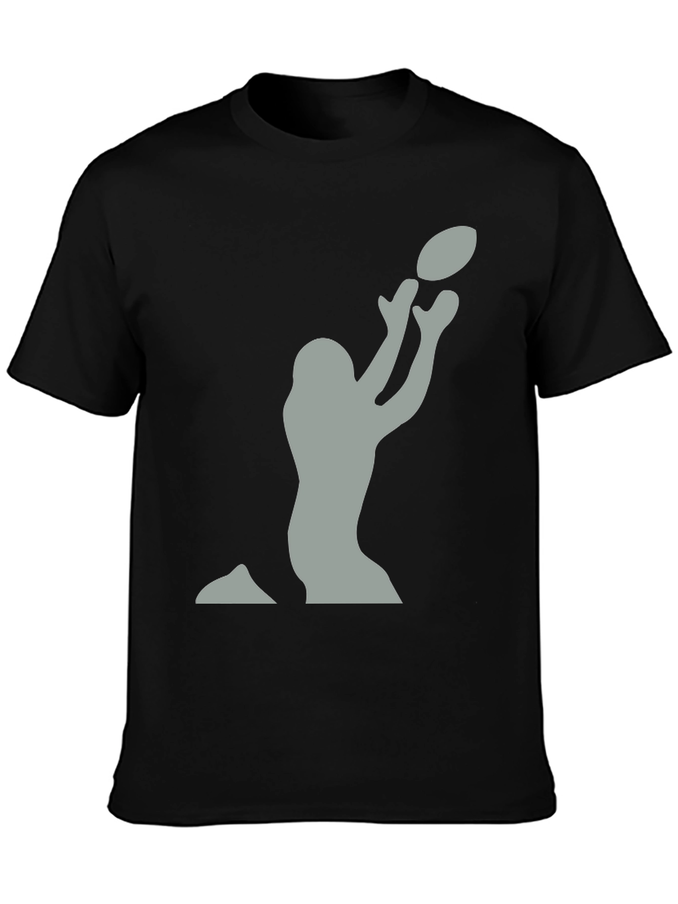 Football Player Catching T-Shirt