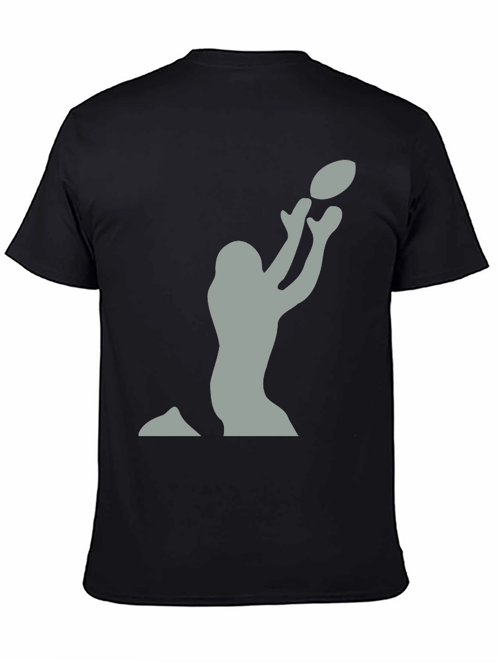 Football Player Catching T-Shirt
