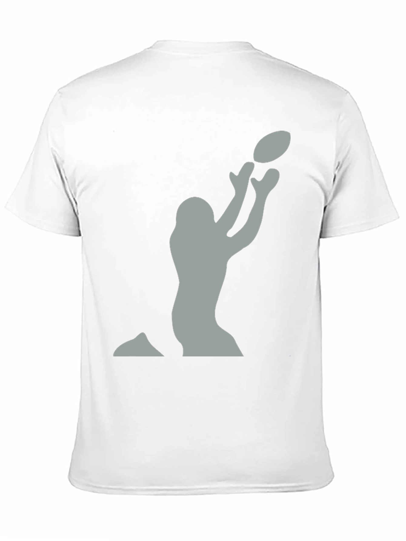 Football Player Catching T-Shirt