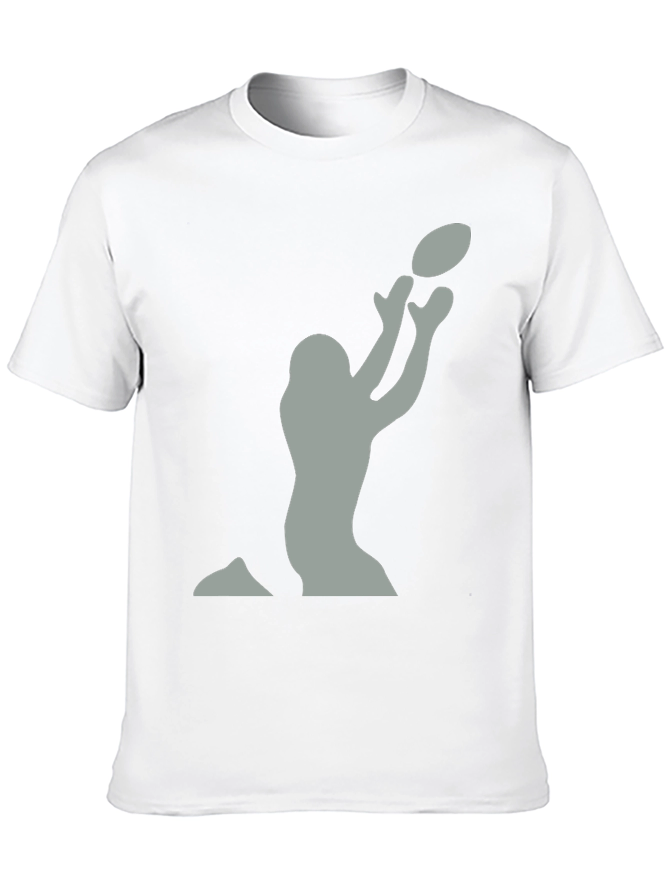 Football Player Catching T-Shirt