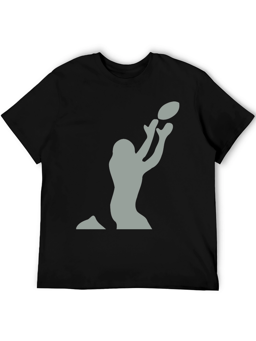 Football Player Catching T-Shirt