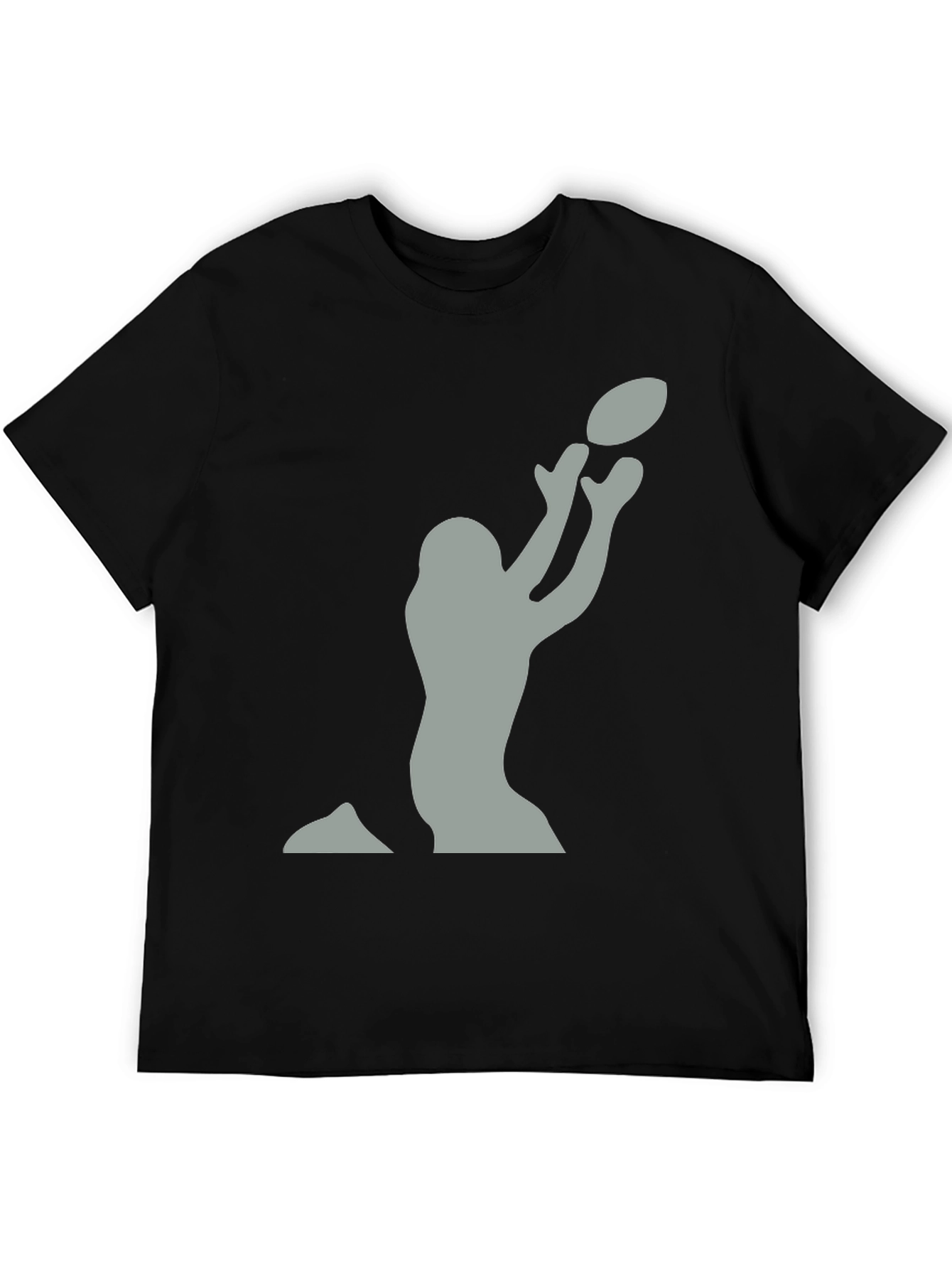Football Player Catching T-Shirt