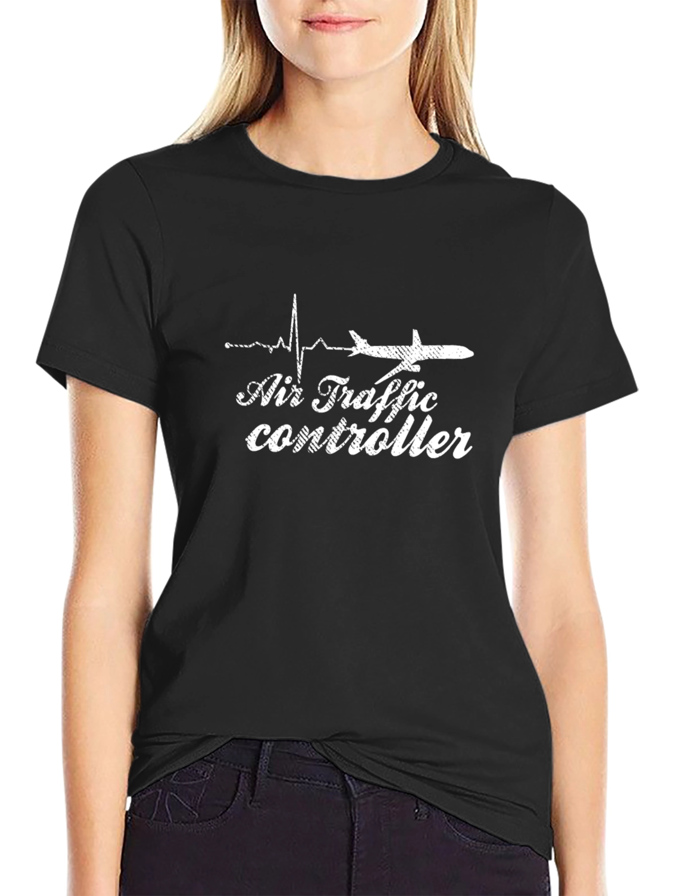 Air Traffic Controller Heartbeat T-Shirt
