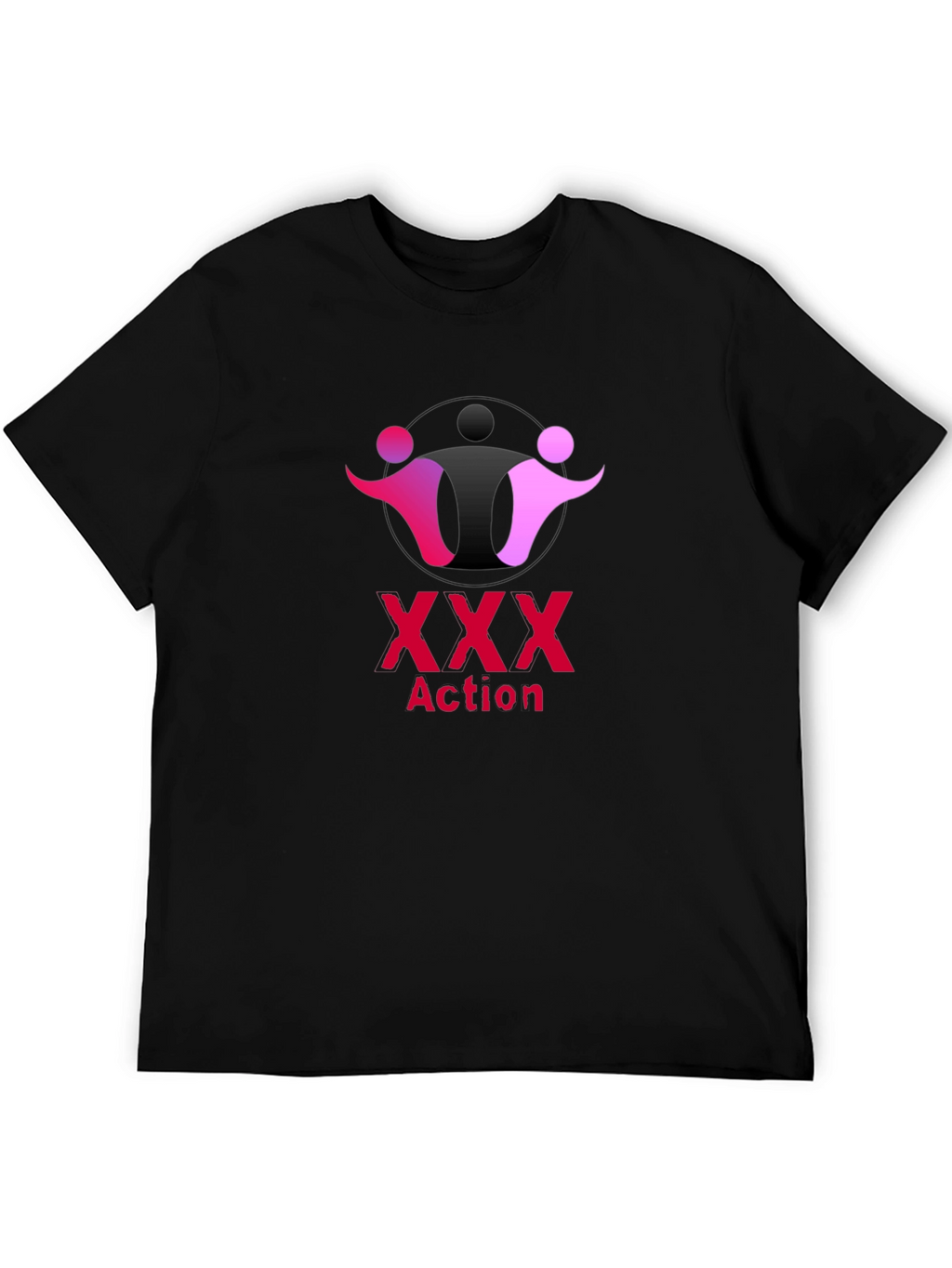 XXX Action Graphic Tee - Black