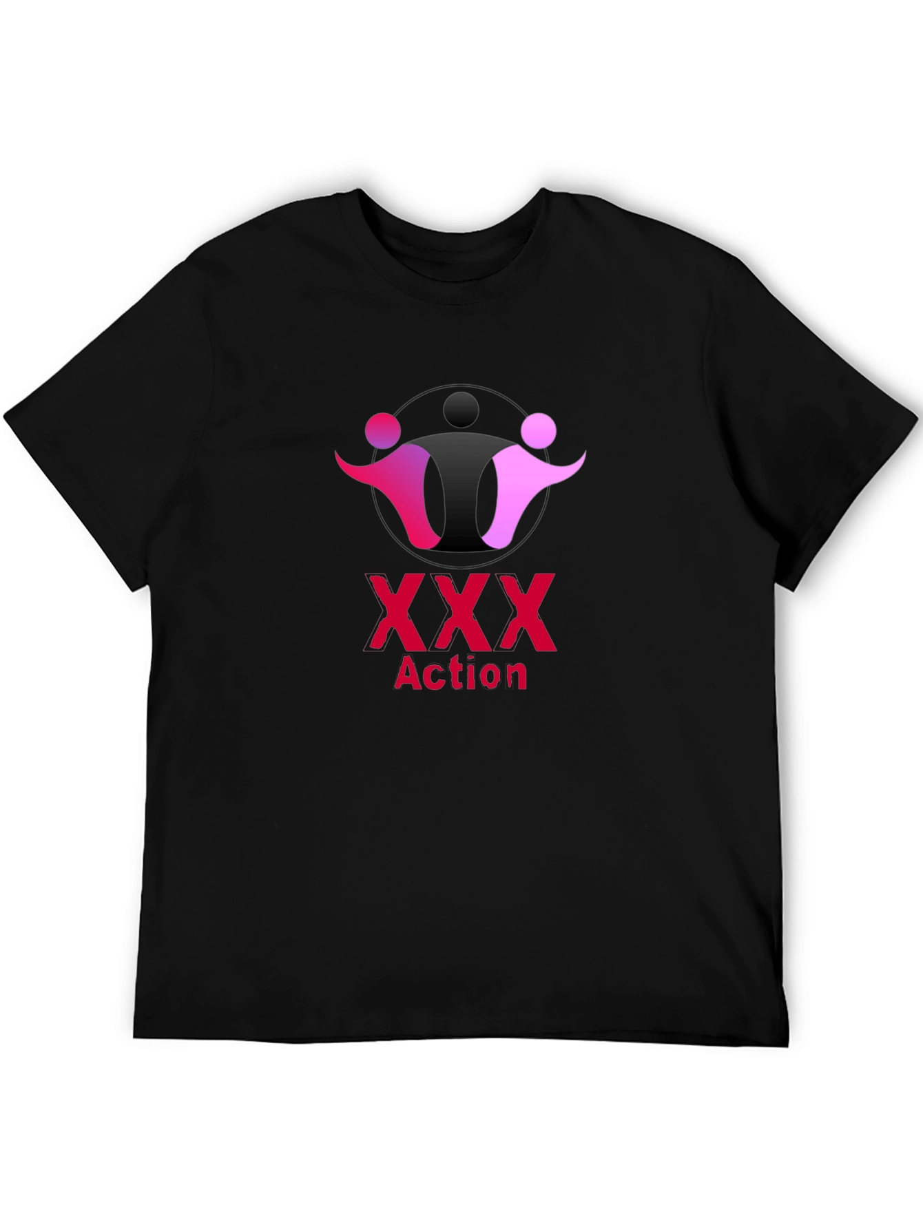 XXX Action Graphic Tee - Black