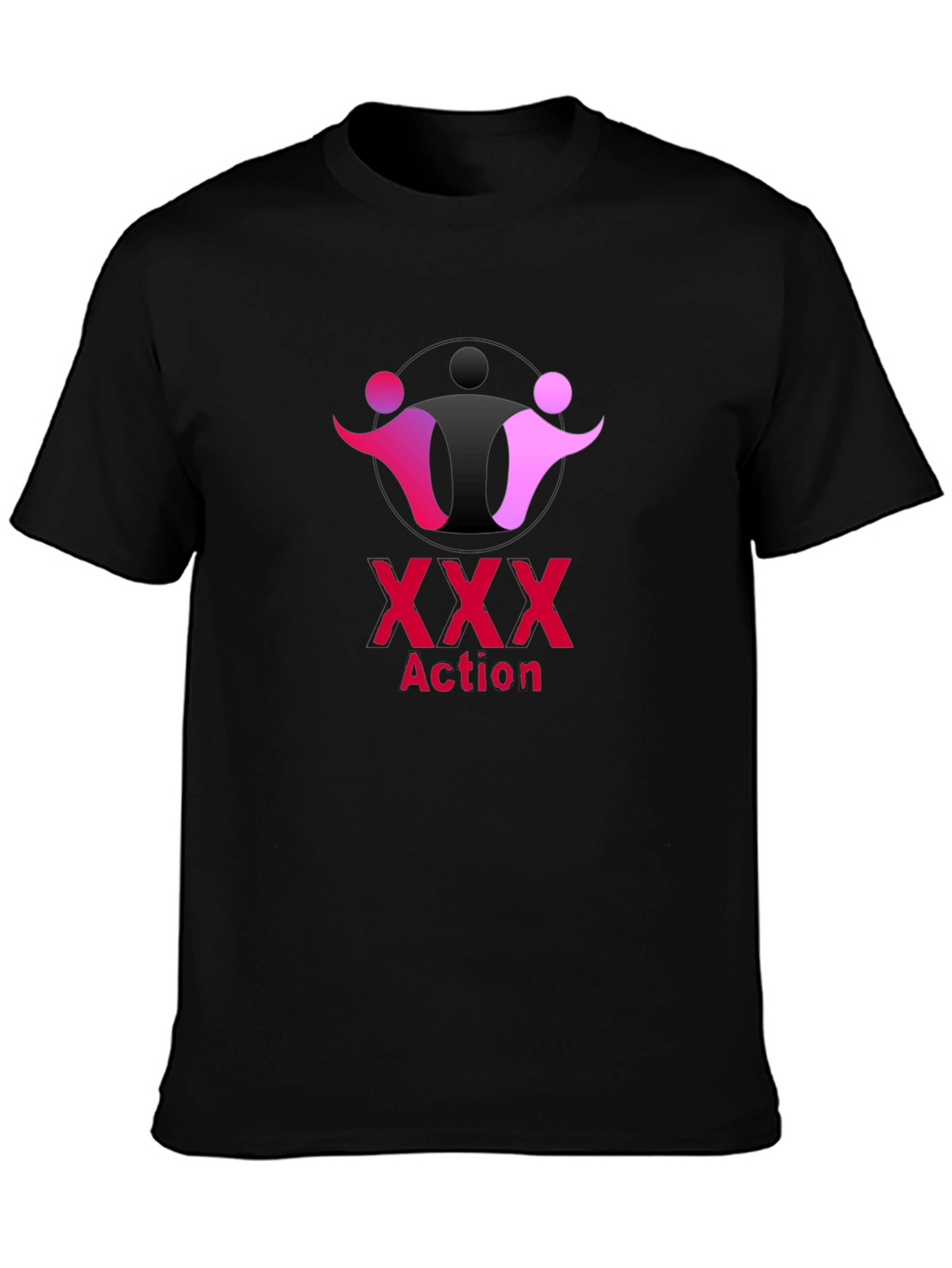 XXX Action Graphic Tee - Black