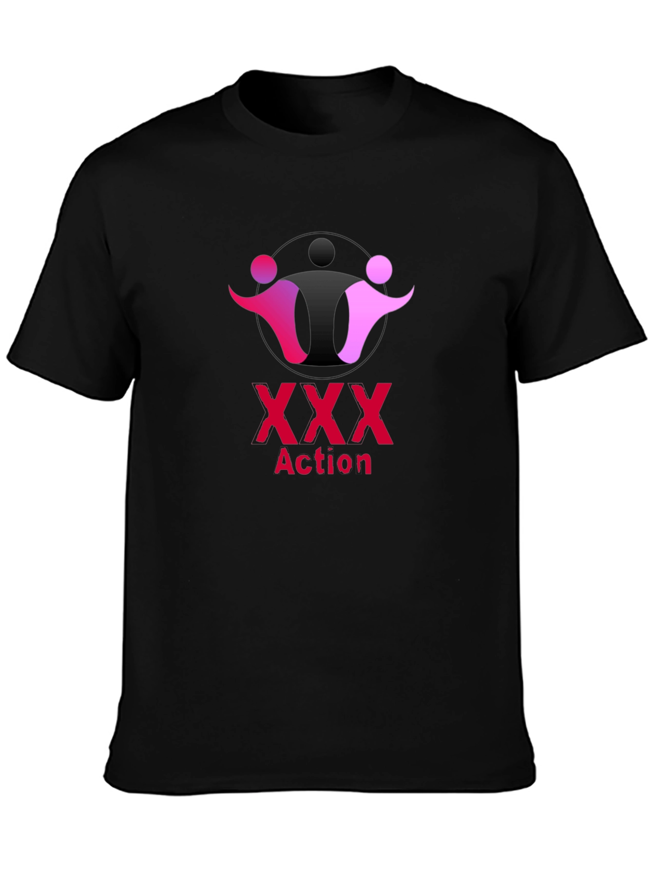 XXX Action Graphic Tee - Black