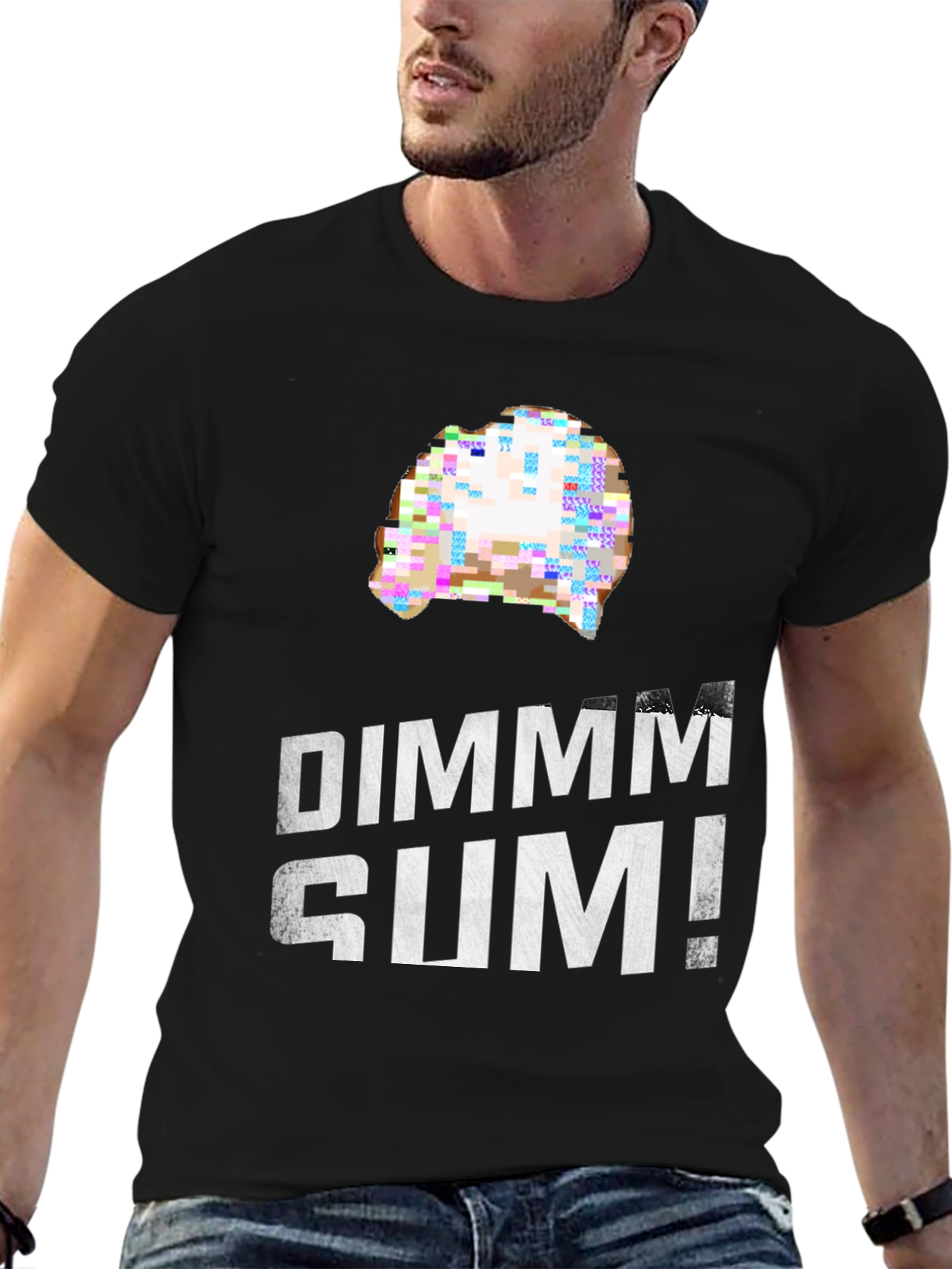 Dimm Sum Funny T-Shirt - Food Pun Humor Tee
