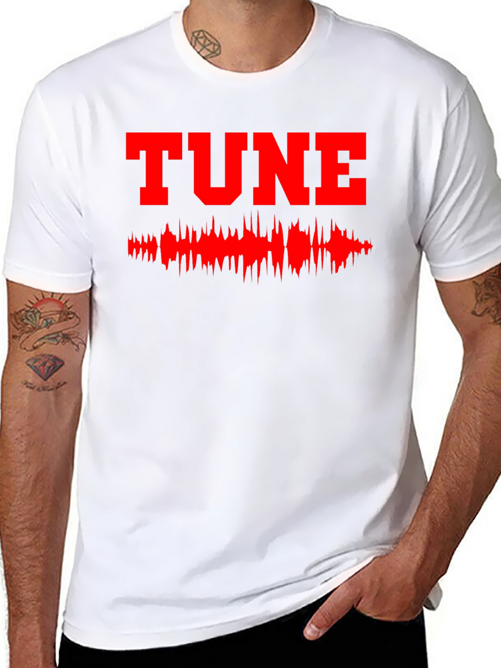 Tune Graphic Black T-Shirt