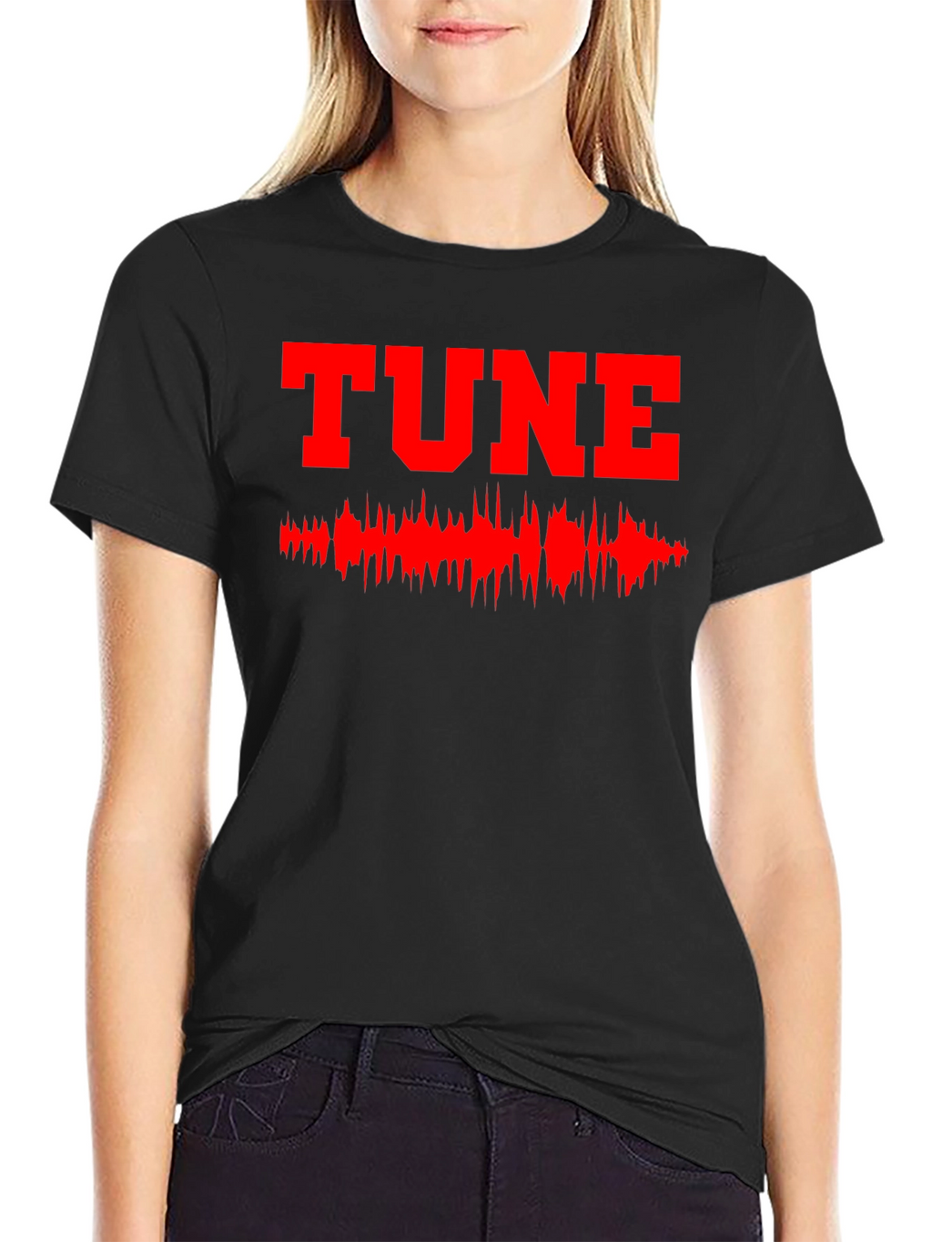 Tune Graphic Black T-Shirt
