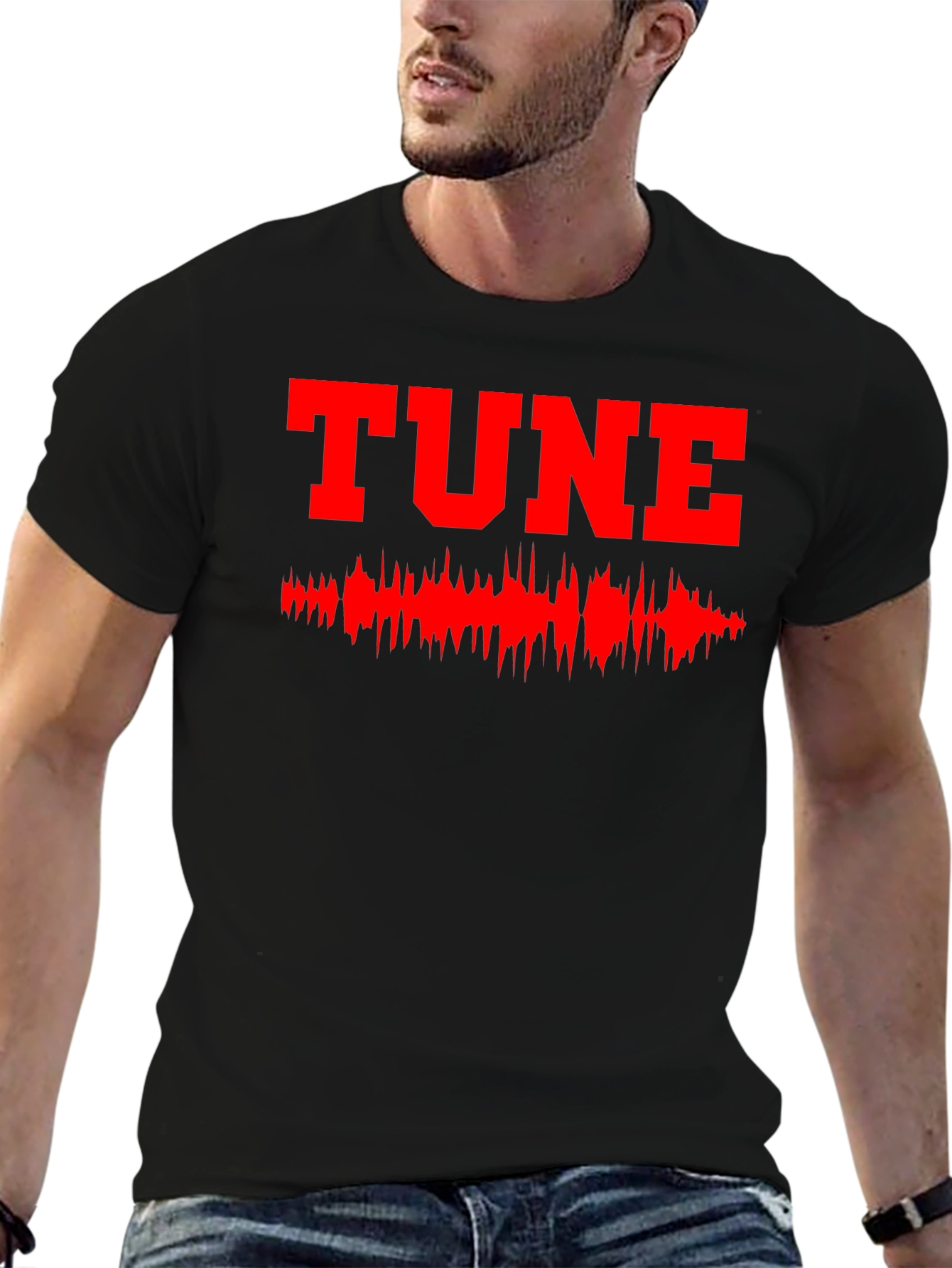 Tune Graphic Black T-Shirt