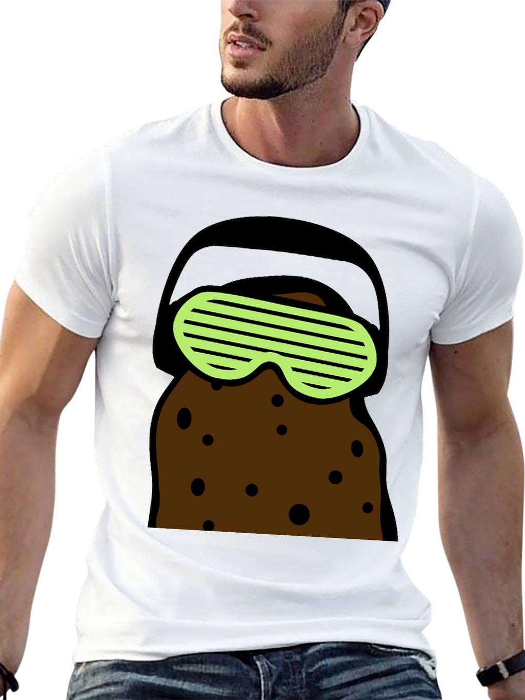 Retro Rave Potato T-Shirt
