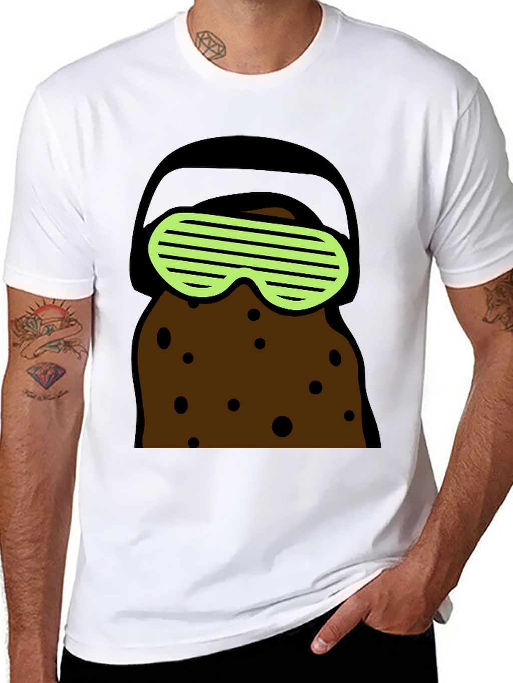 Retro Rave Potato T-Shirt