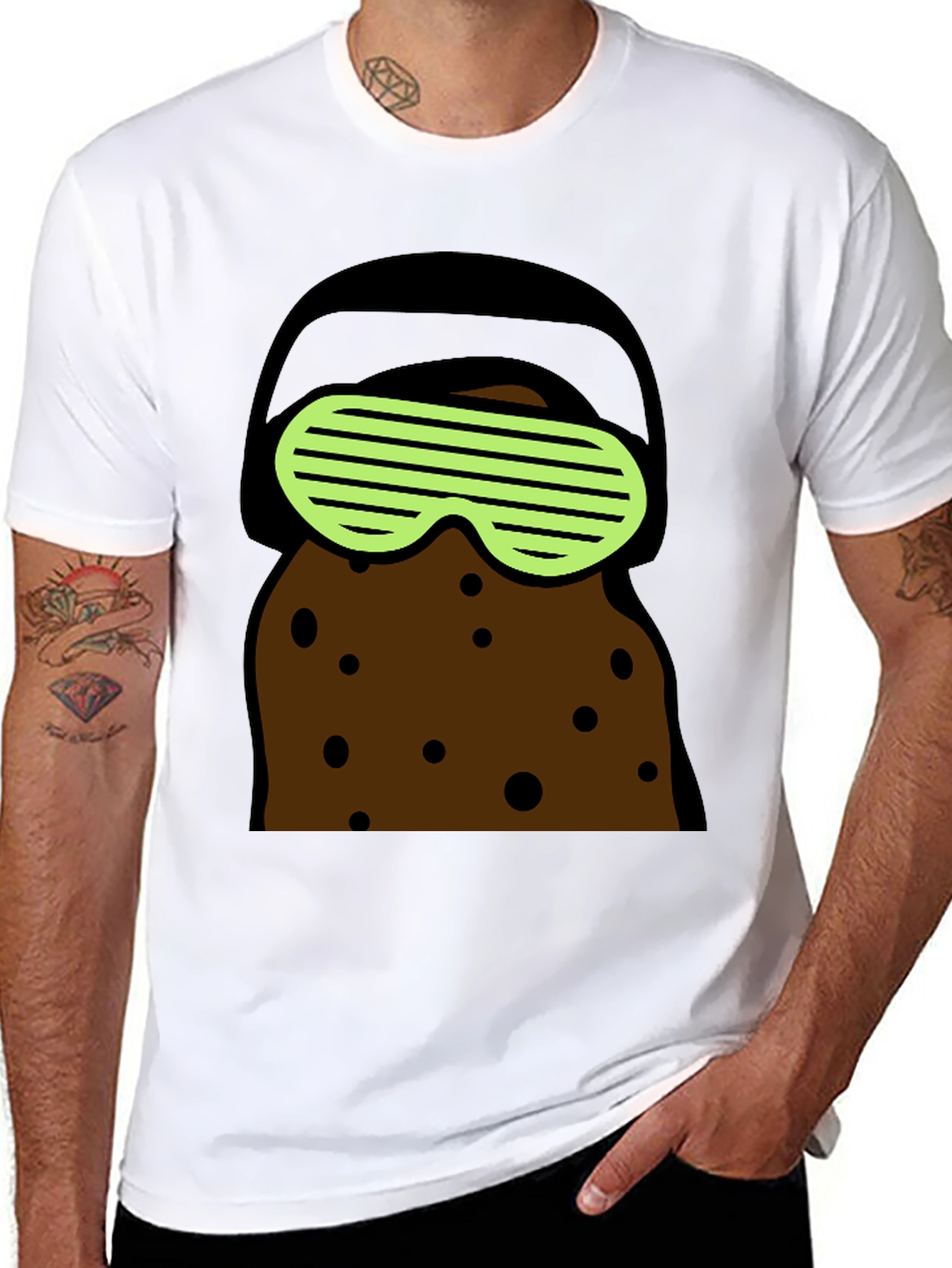 Retro Rave Potato T-Shirt