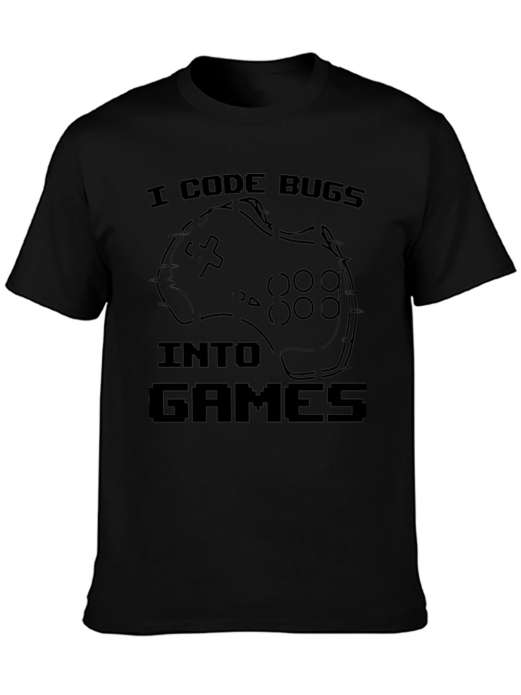 I Code Bugs Into Games T-Shirt Funny Programmer Gift