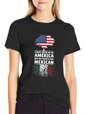 American Grown Mexican Roots T-Shirt