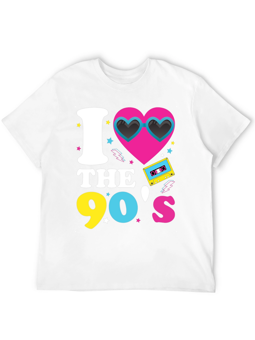 I Heart The 90s T-Shirt - Retro Nostalgia
