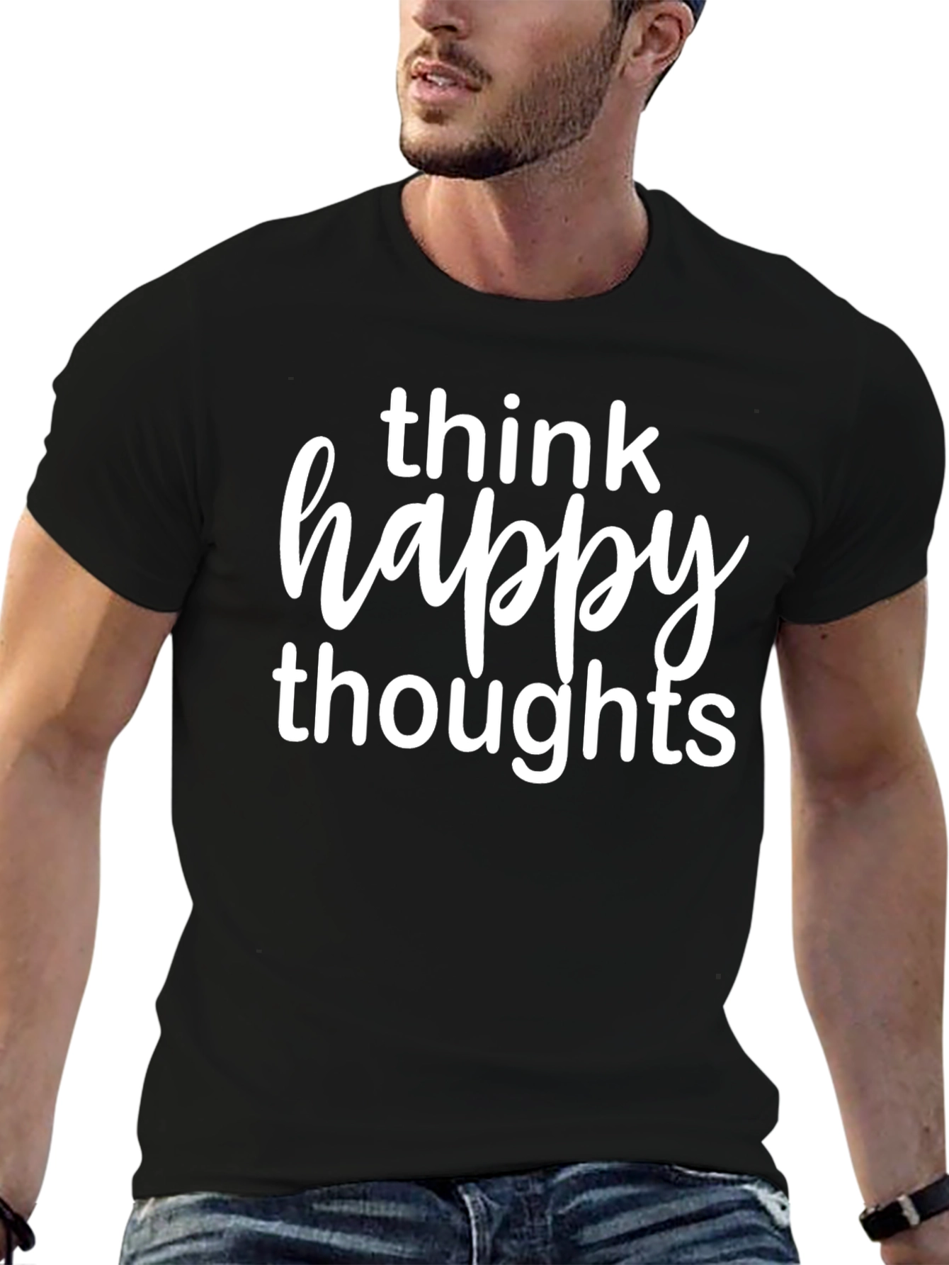 Think Happy Thoughts Graphic Tee