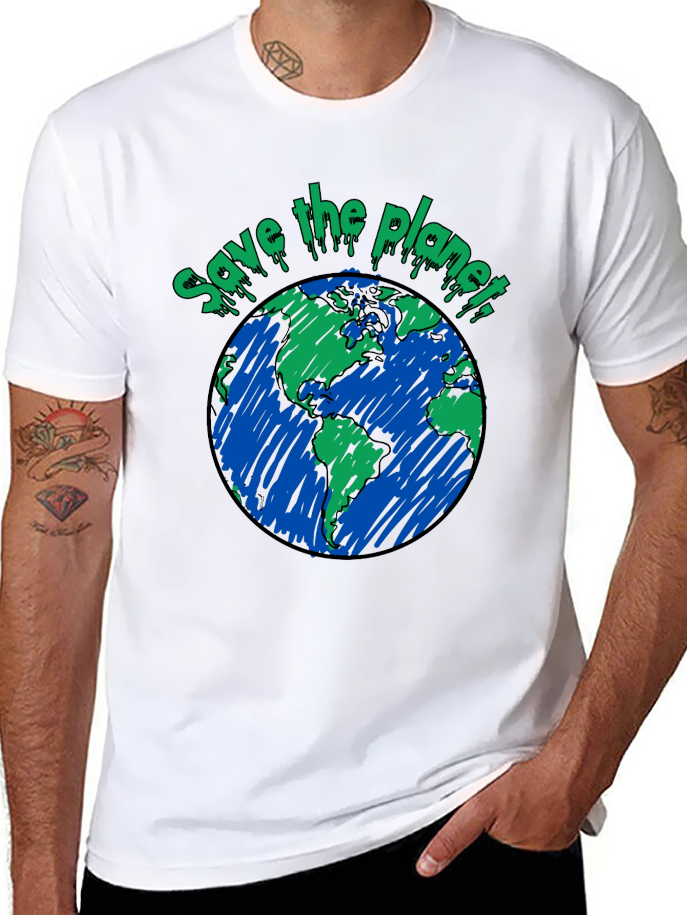 Save the Planet Graphic Tee - Earth Day T-Shirt