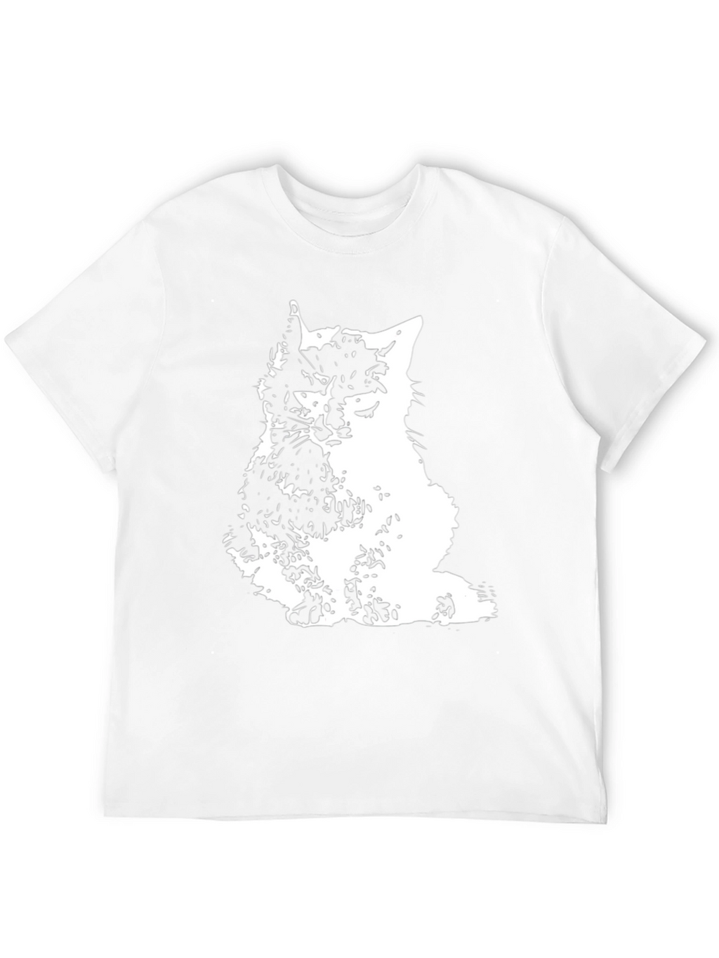 Cool Cat Graphic T-Shirt - Stylish Black Tee