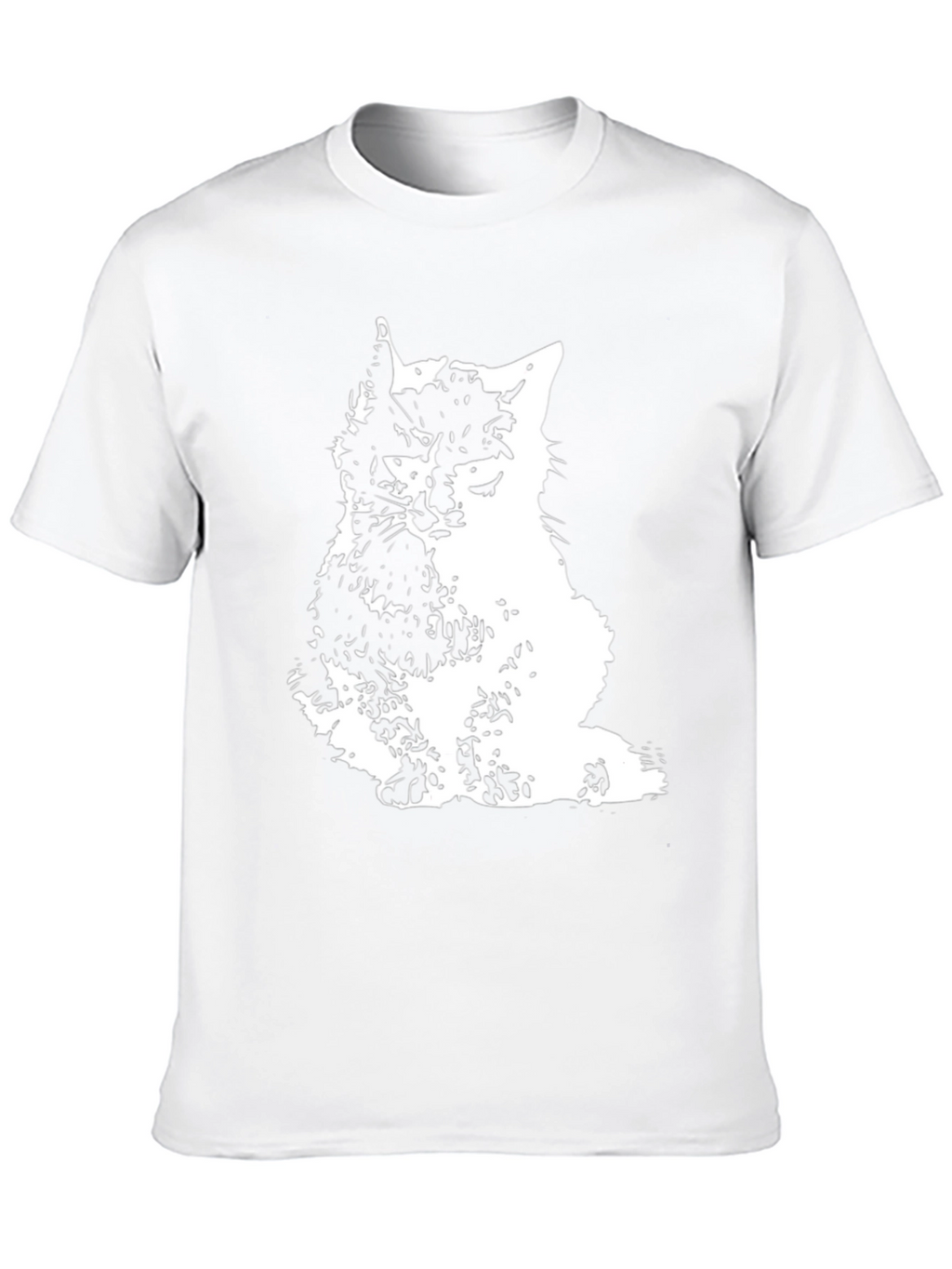 Cool Cat Graphic T-Shirt - Stylish Black Tee