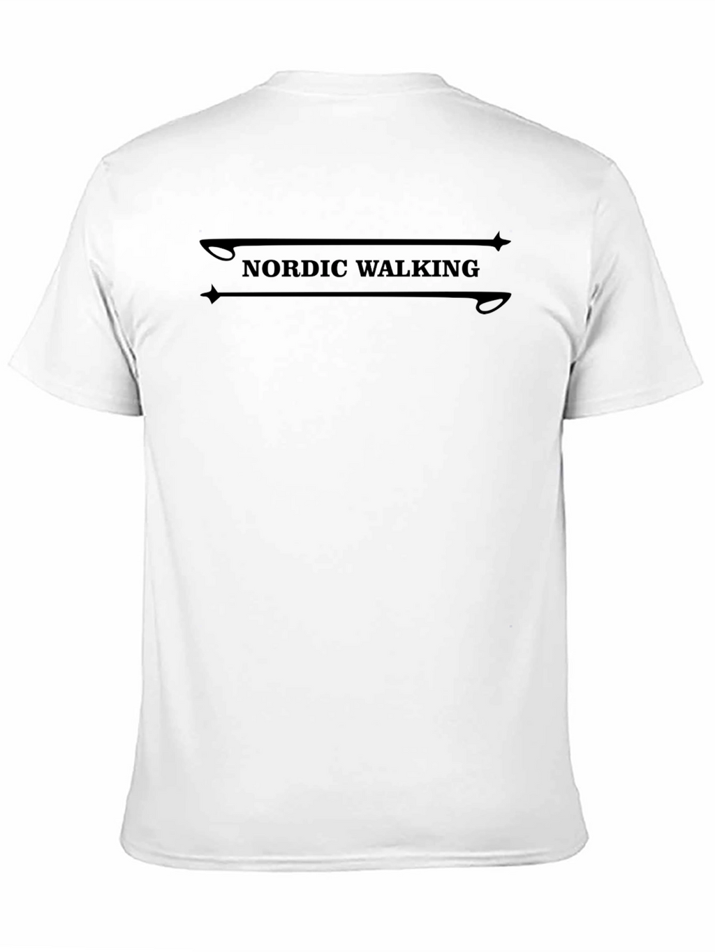 Nordic Walking Graphic T-Shirt - Unisex Adult