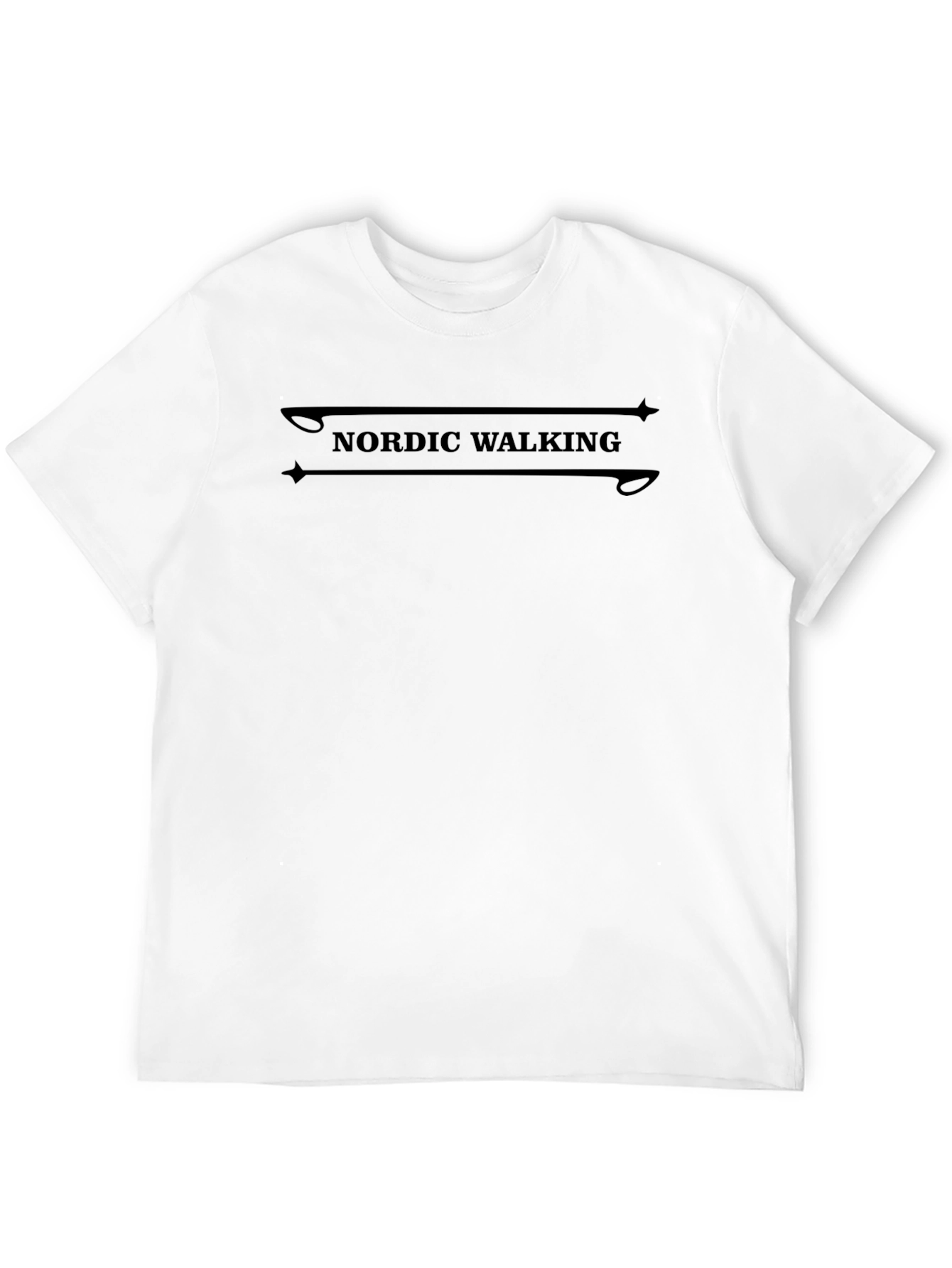 Nordic Walking Graphic T-Shirt - Unisex Adult