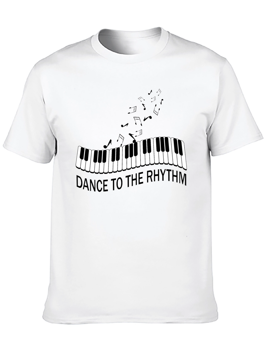 Dance to the Rhythm Piano Music T-Shirt