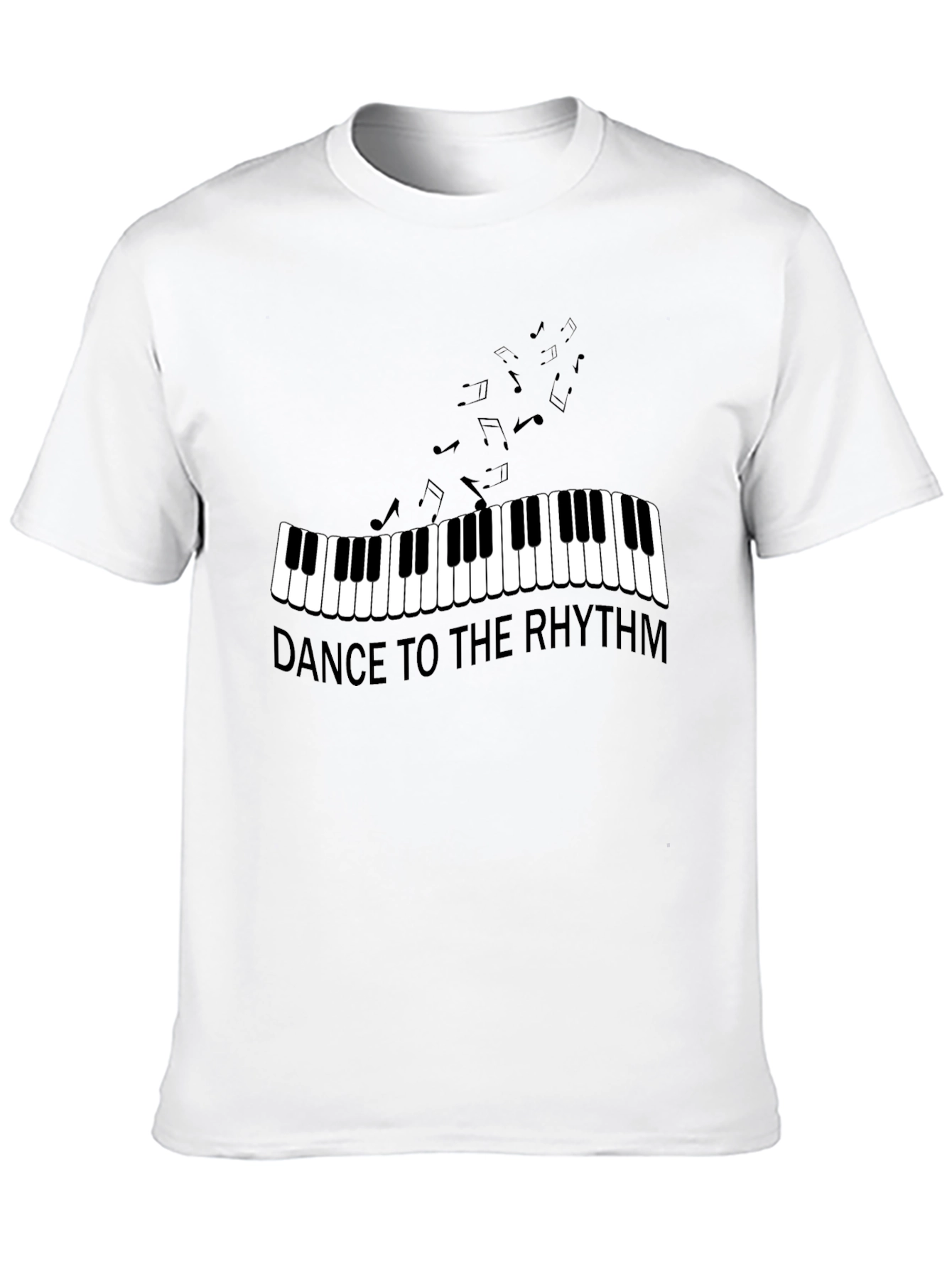 Dance to the Rhythm Piano Music T-Shirt