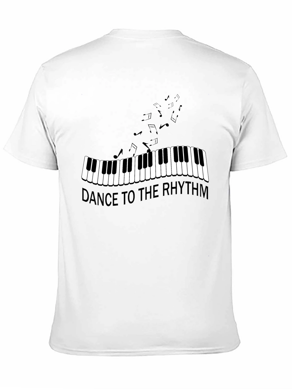 Dance to the Rhythm Piano Music T-Shirt