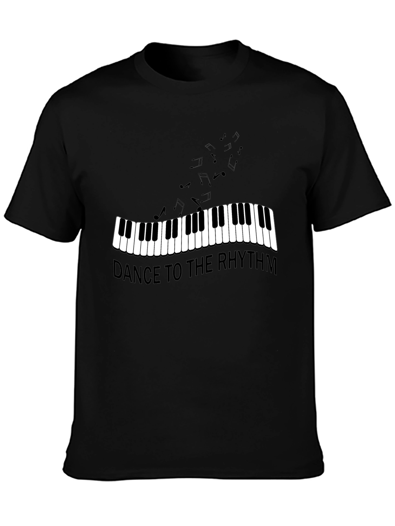 Dance to the Rhythm Piano Music T-Shirt