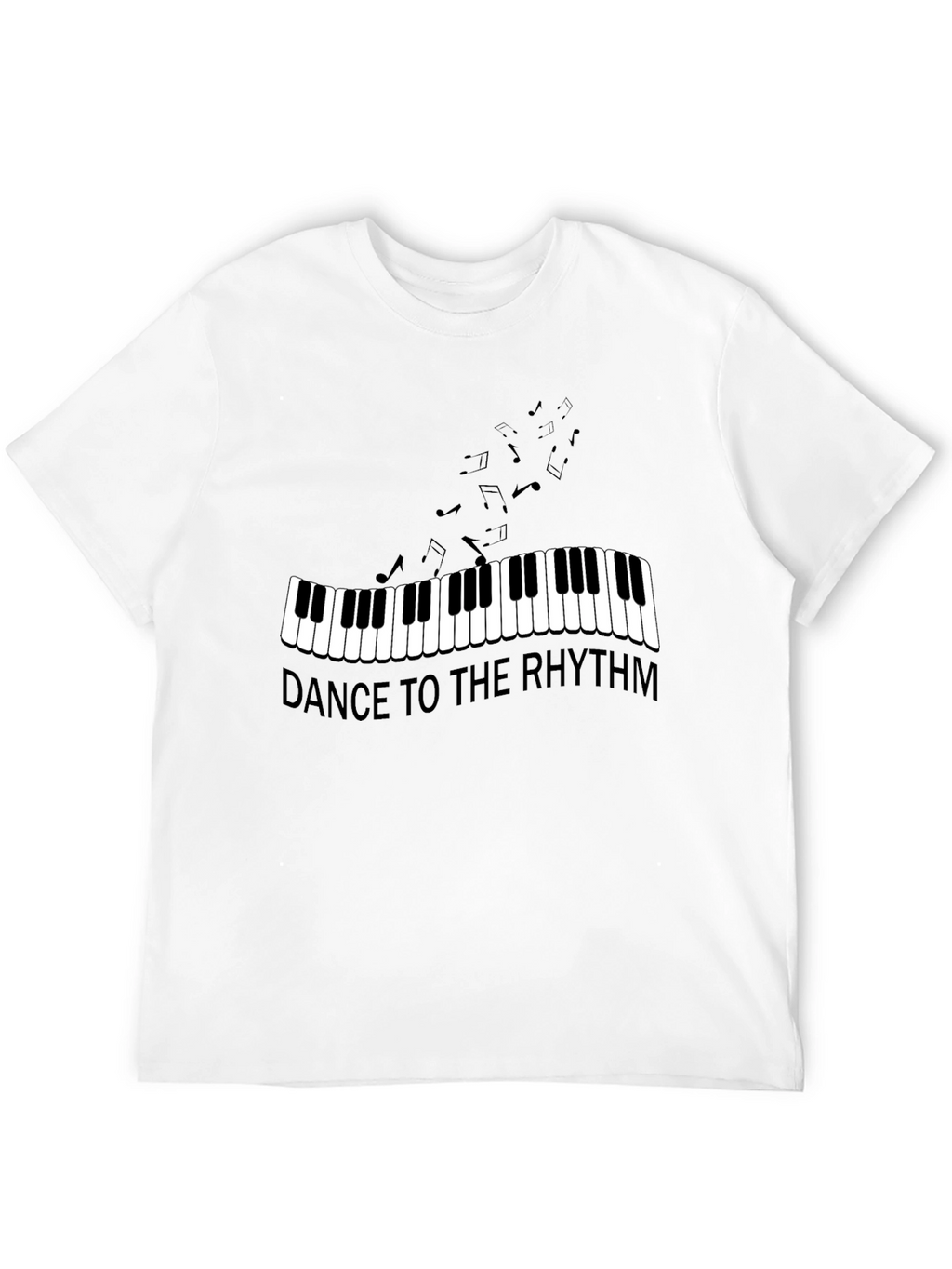 Dance to the Rhythm Piano Music T-Shirt