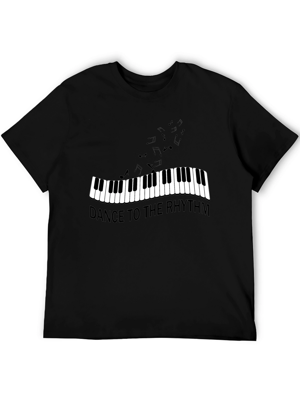 Dance to the Rhythm Piano Music T-Shirt