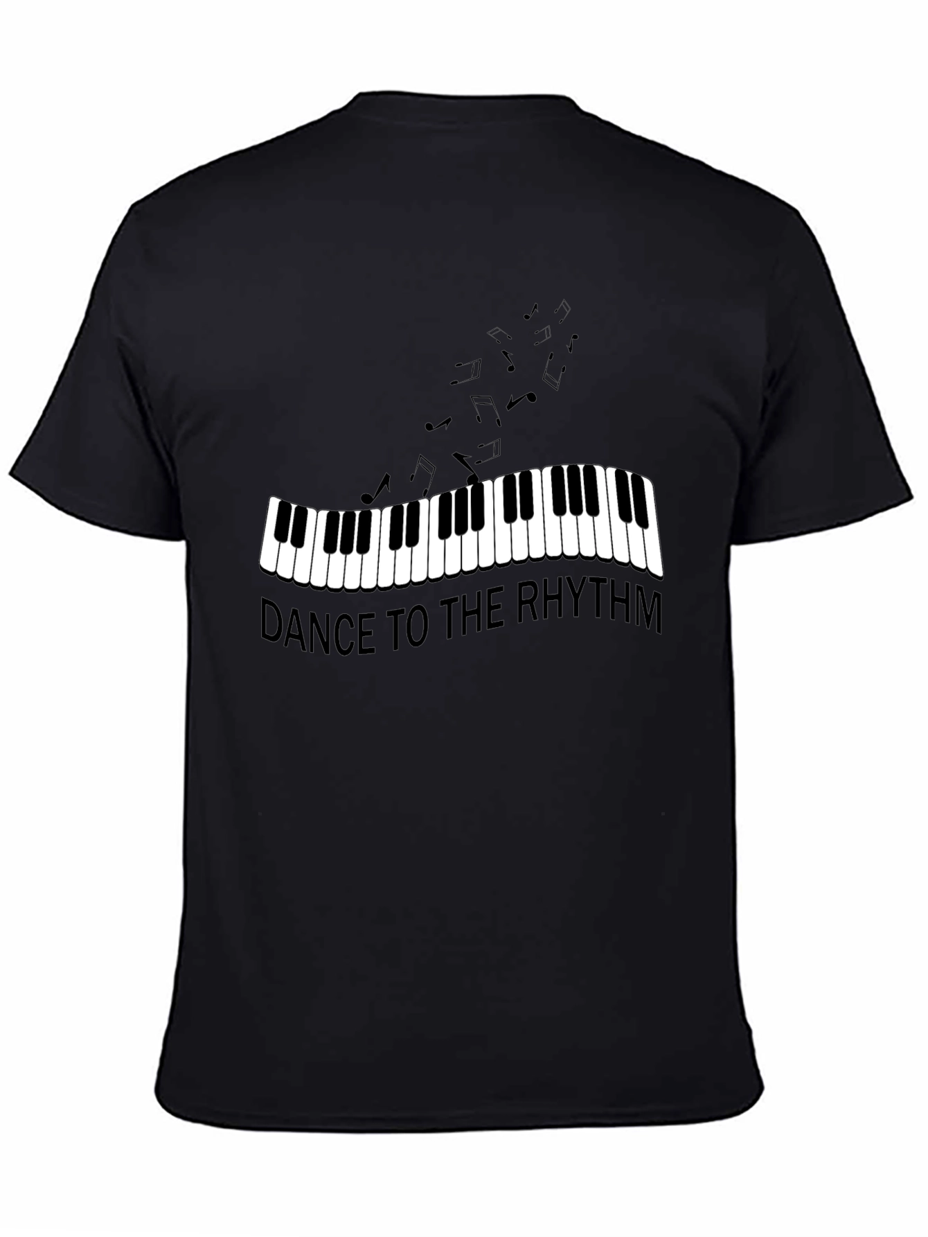 Dance to the Rhythm Piano Music T-Shirt
