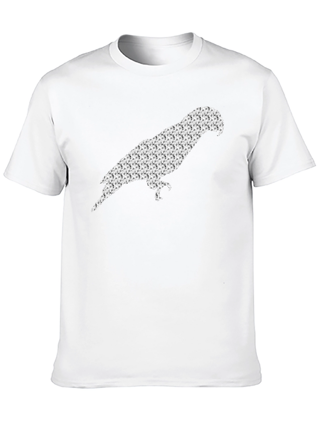 Parrot Silhouette T-Shirt - Stylish Graphic Tee