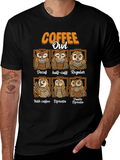 Coffee Owl T-Shirt - Unique Coffee Lovers Tee