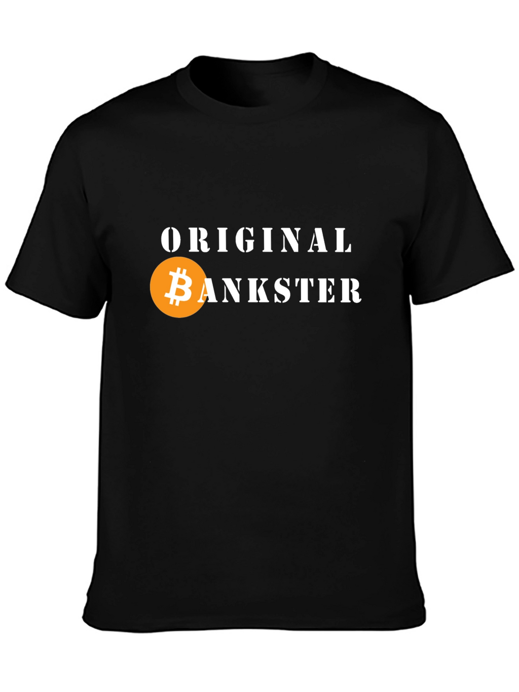Original Bankster Bitcoin T-Shirt Crypto Tee