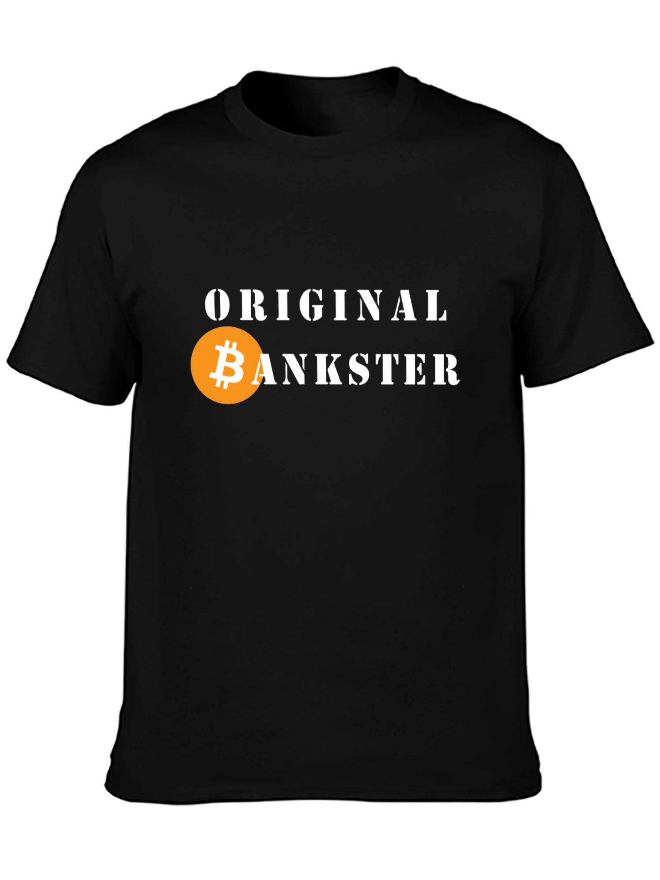 Original Bankster Bitcoin T-Shirt Crypto Tee