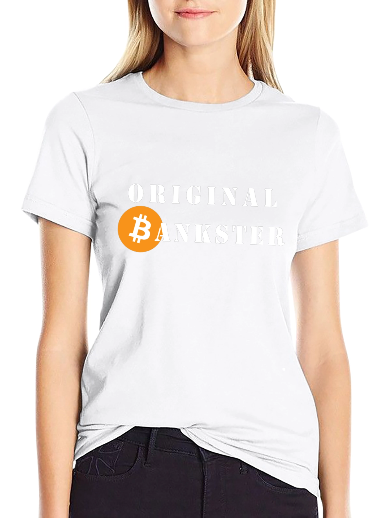 Original Bankster Bitcoin T-Shirt Crypto Tee