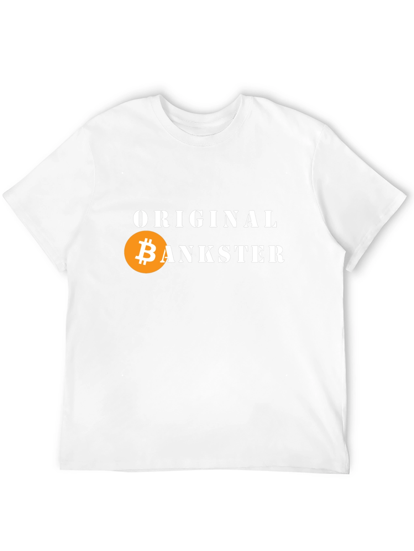 Original Bankster Bitcoin T-Shirt Crypto Tee